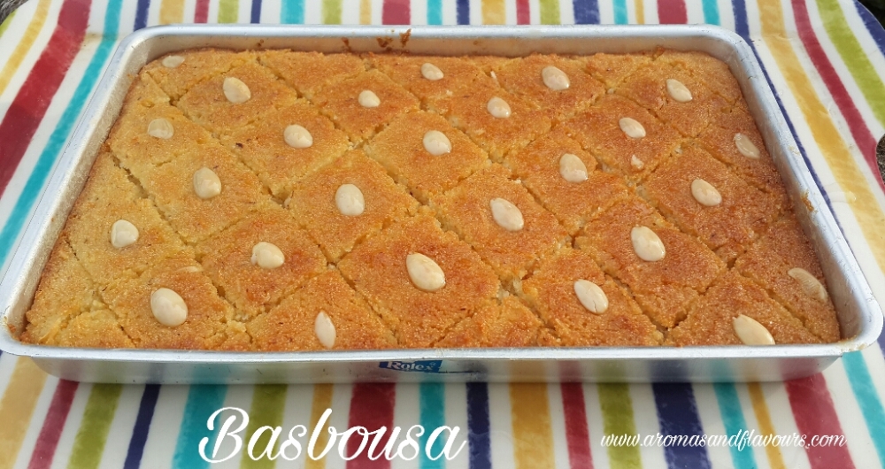 Traditional middle eastern Dessert made with semolina